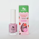 No Nasties | Kids Nail Polish Scented Strawberry Cupcake | Pastel Pink