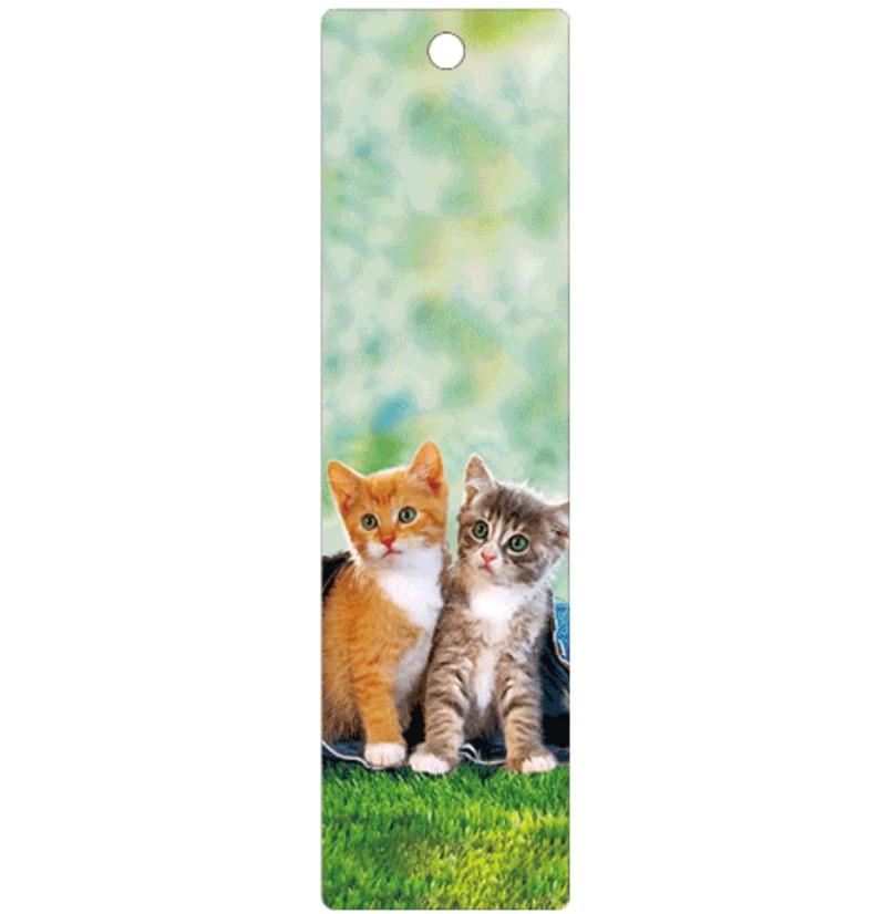 3D Bookmark- Kittens