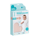 Swaddle Up™ Transition Bag 1.0 TOG - Powder Pink Twinkle