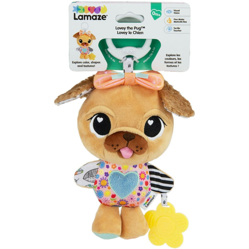 Lamaze | Lovely the Pug Clip & Go