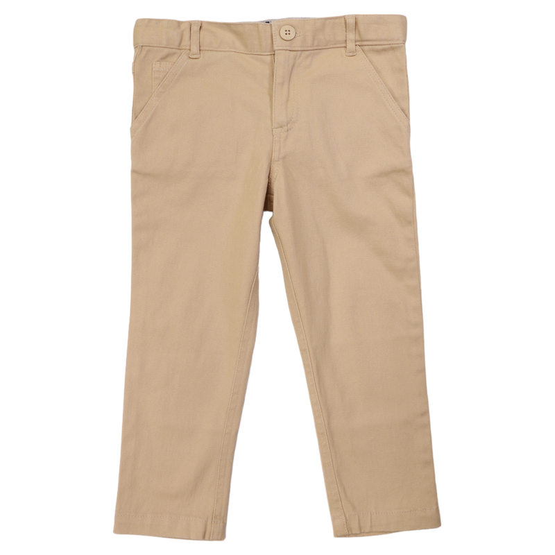 Korango | Stretch Twill Button Up Chinos - Sand