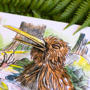 Kiwi Dip - Greeting Card