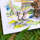 Kiwi Dip - Greeting Card