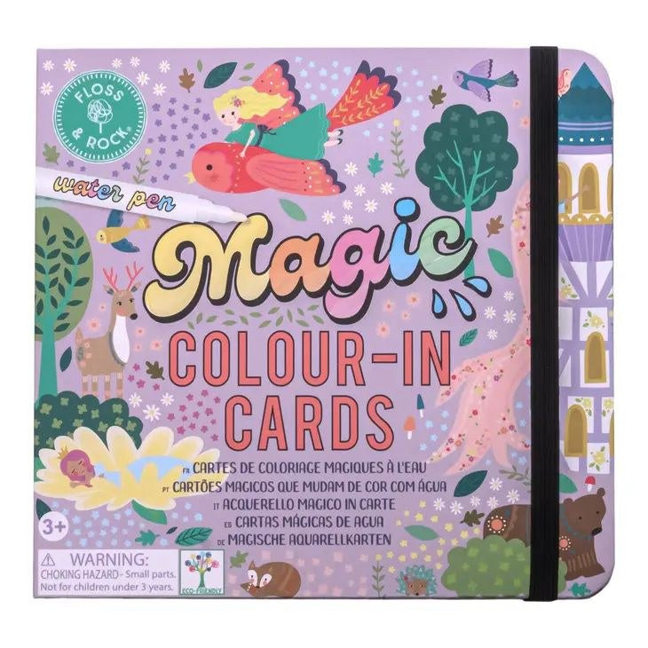 Floss & Rock | Magic Colour-In Cards - Fairy Tale RRP $31.99