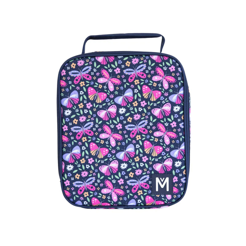 MontiiCo Insulated Lunch Bag (Medium) - Butterflies