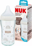 NUK Perfect Match Glass Bottle 230ml