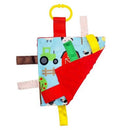 Farm Animals Crinkle Sensory Toy 20x20cm