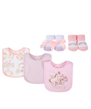 Bib and Sock 5pce Set - Purple