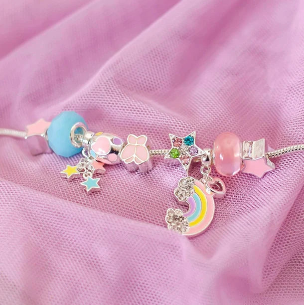 Lauren Hinkely | Rainbow Charm Bracelet