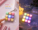 Click, Pop Heart Keyboard Keychain