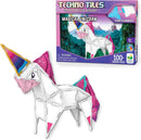 The Learning Journey | Techno Tiles 100 pcs - Magical Unicorn