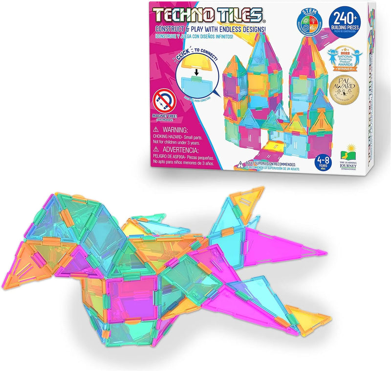 The Learning Journey | Techno Tiles 240 pcs (2023) Pastel Edition