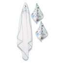 Weegoamigo Hooded Towel + Washers Daryl Dino