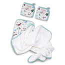 Weegoamigo Hooded Towel + Washers Daryl Dino