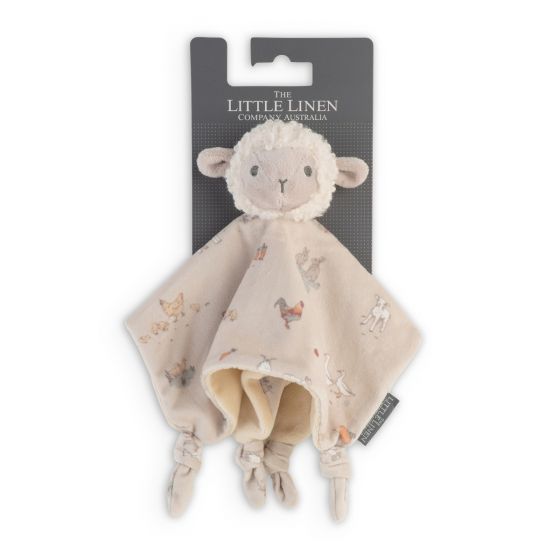 LITTLE LINEN COMFORTER - FARMYARD LAMB