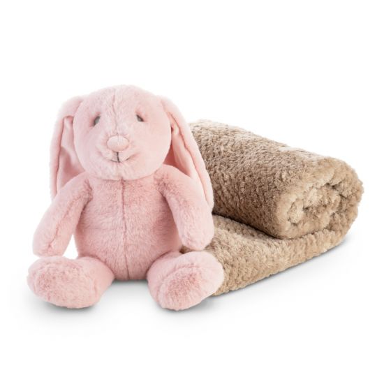 Little Linen |  Plush Toy & Blanket - Harvest Bunny