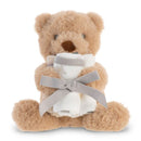 LITTLE LINEN PLUSH TOY & WASHERS - NECTAR BEAR