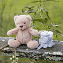 LITTLE LINEN PLUSH TOY & WASHERS - NECTAR BEAR