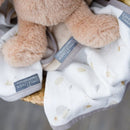 LITTLE LINEN PLUSH TOY & WASHERS - NECTAR BEAR