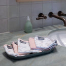Little Linen Towelling Washer 6pk - Harvest Bunny NEW