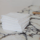 Little Bamboo Towelling Washer 10pk - Natural