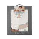 Little Linen Jersey Bib 5pk - Bushland Bear