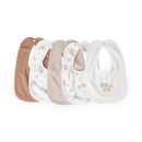 Little Linen Jersey Bib 5pk - Bushland Bear