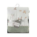 Little Linen Baby Snuggle Blanket - Farmyard Lamb