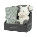 Little Linen | Plush Toy & Blanket - Farmyard Cow
