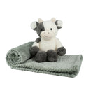 Little Linen | Plush Toy & Blanket - Farmyard Cow