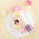 no Nasties |Kids Nail Polish Scented lollipop | Candy Ice Pink