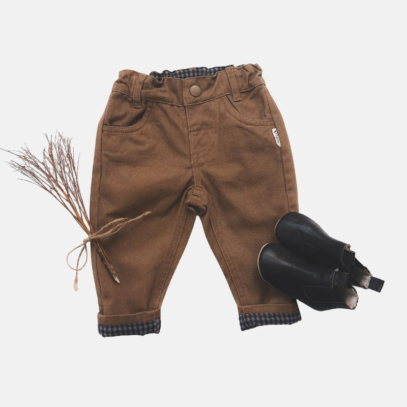 Love Henry | Baby Boys Chino Pant - Brown