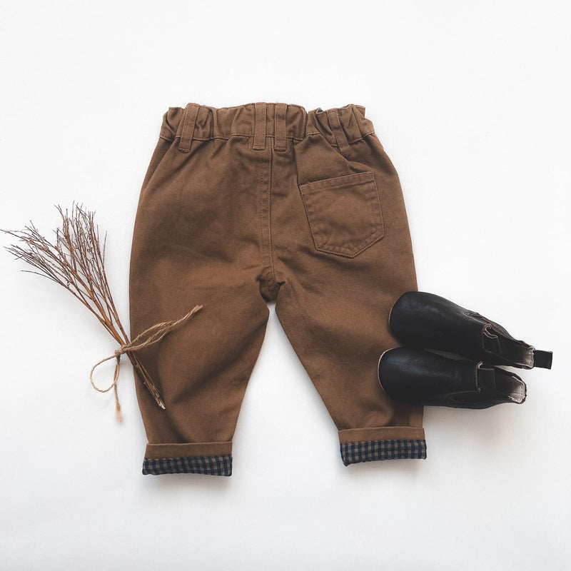 Love Henry | Baby Boys Chino Pant - Brown