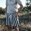 Love henry | Boys Sonny Shorts - Large Navy / White Stripe