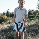 Love henry | Boys Sonny Shorts - Large Navy / White Stripe