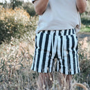 Love henry | Boys Sonny Shorts - Large Navy / White Stripe