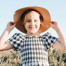 Love Henry | Girls Daisy Dress - Navy Check