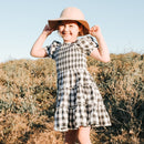 Love Henry | Girls Daisy Dress - Navy Check