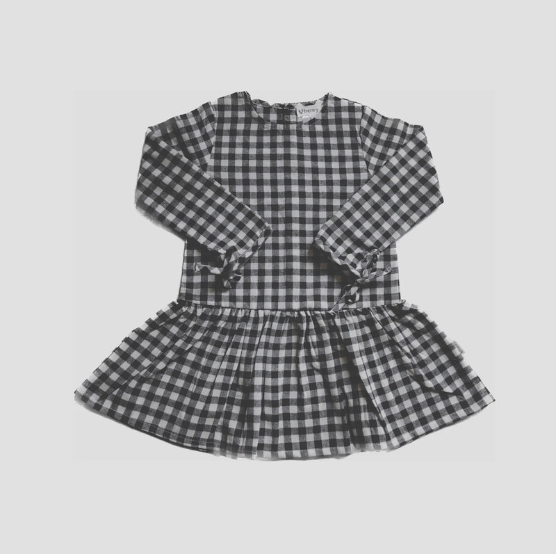 Love Henry Frankie Dress - Black Check