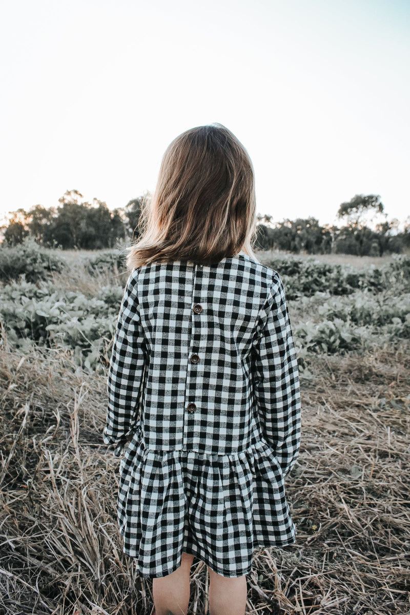 Love Henry Frankie Dress - Black Check