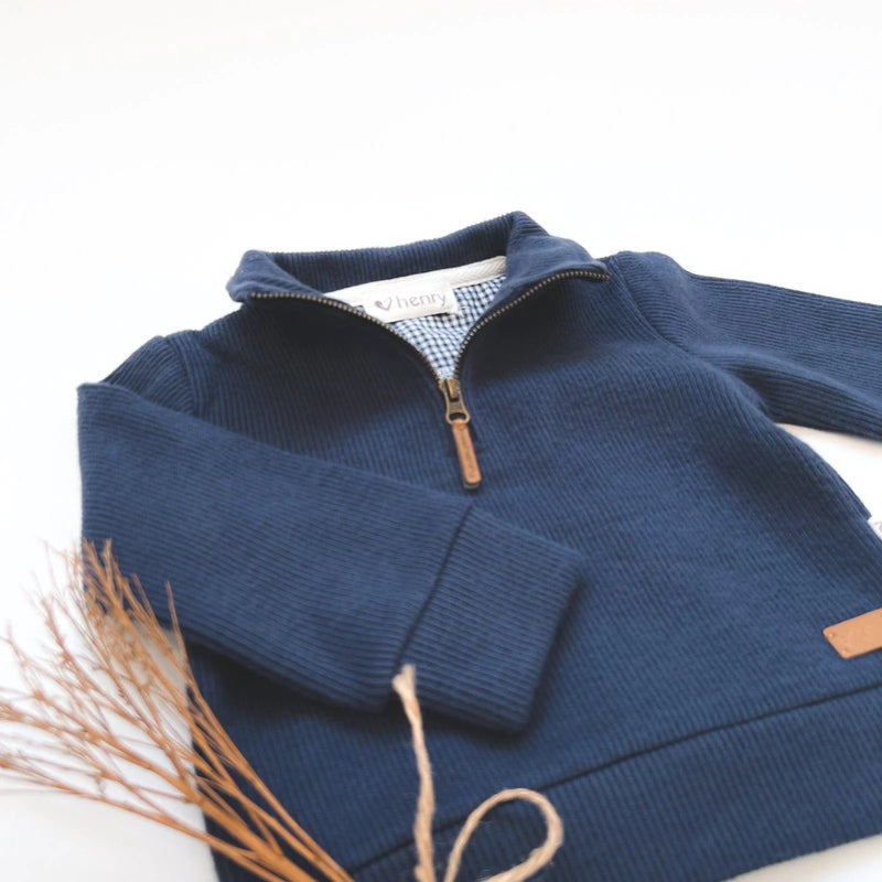 Love Henry | Boys Harry Jumper - Navy