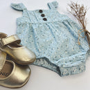 Love Henry | Baby Girls Freya Playsuit - Pansy Blue