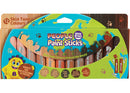Little Brian People Paint Sticks, 12 Pack