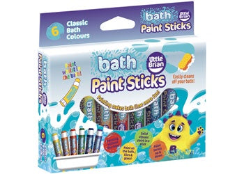 Little Brian - Bath Paint Sticks 6pk