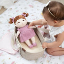 Living Textiles | Cotton Rope Doll Basket Blush
