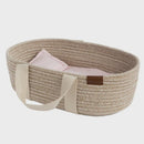 Living Textiles | Cotton Rope Doll Basket Blush