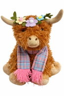 Mad Ally | Harriet Highland Cow Tan 25cm