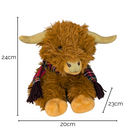 Mad Ally | Hamish the Highland Cow Tan 25cm