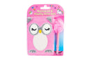 Mad Ally Notebook & Fluffy Pen Set - Owl