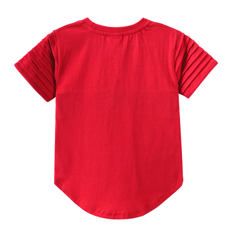 Cracked Soda | Maxwell Mesh Detail Tee Red